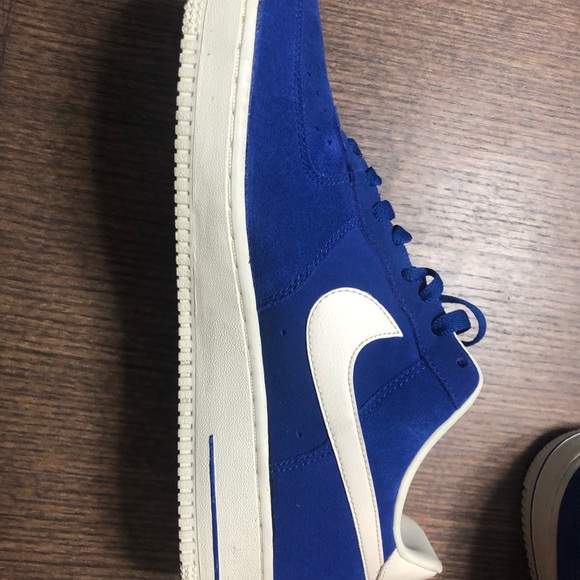 Felt Blue Nike Air Force Ones Never Worn - Picture 7 of 7